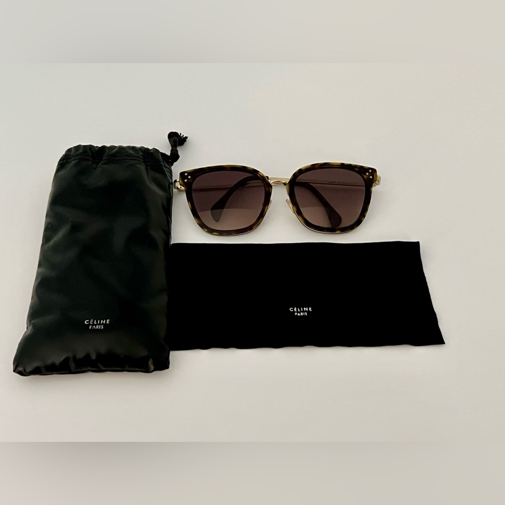 Celine Tortoise Sunglasses